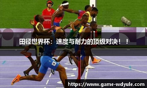 田径世界杯：速度与耐力的顶级对决！ !
