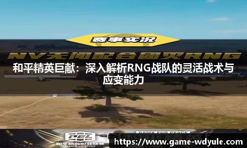 和平精英巨献：深入解析RNG战队的灵活战术与应变能力
